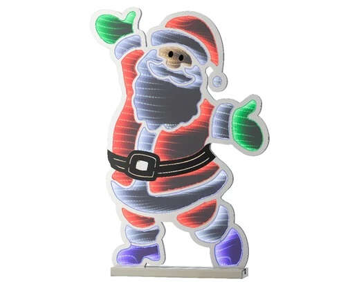 LUMINEO LED Infinity Weihnachtsmann